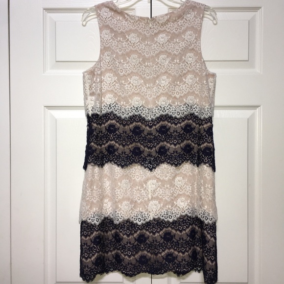 JESSICA SIMPSON GORGEOUS LACE DRESS-LIKE NEW-CUTE AND COMFORTABLE. YOU WILL LOVE - Picture 7 of 9